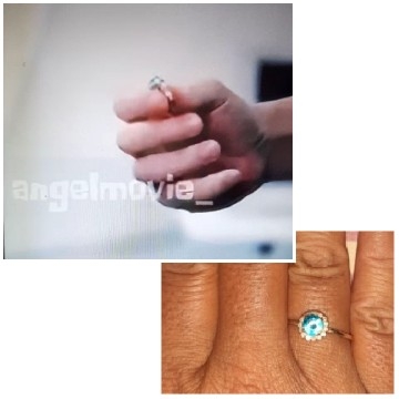 Close-Up of Rings in Hand