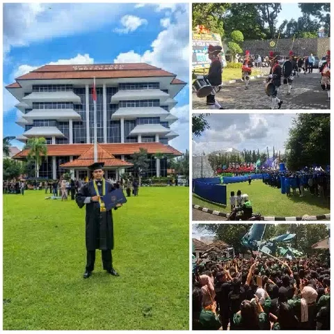 Graduation Scenes with Celebrations