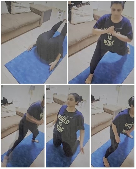 Home Workout on a Yoga Mat