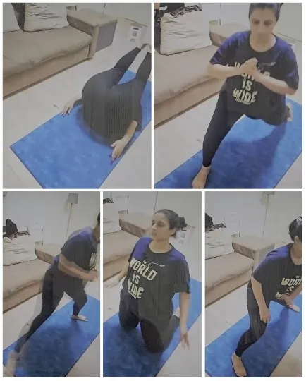 Home Workout on a Yoga Mat