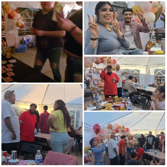 Social Gathering Under Tent