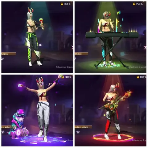 Video Game Characters with Instruments