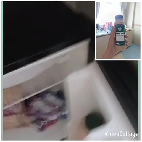 Open Refrigerator with Packaged Items