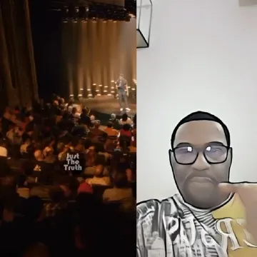 Audience at a Comedy Show