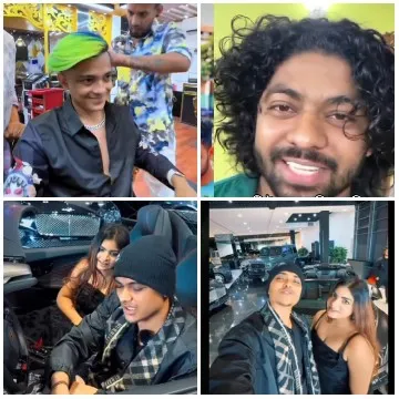 Haircuts and Upscale Car Showroom