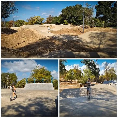 Outdoor Skate Park in Action