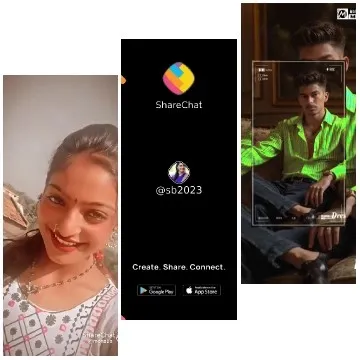Smiling Woman and Casual Man