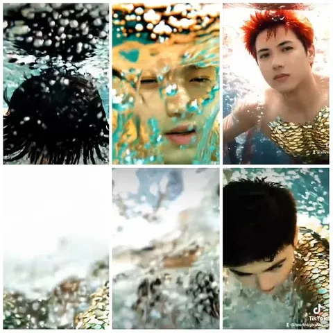 Underwater Scenes and Mermaids