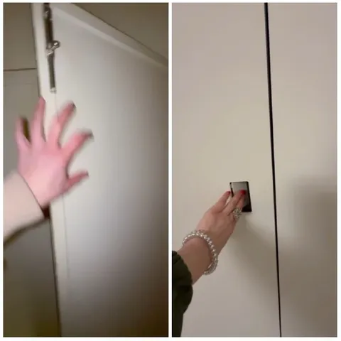 Hands Interacting with Doors and Walls
