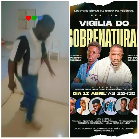 Event Poster With Performer Images