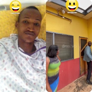 Hospital Bed and Outdoor Smiles