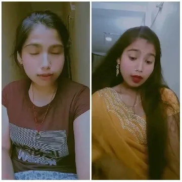 Calm Sitting and Traditional Dress Pose