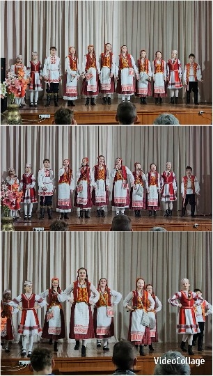 Children Performing on Stage