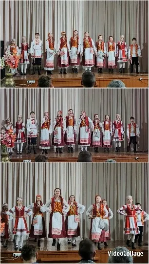 Children Performing on Stage
