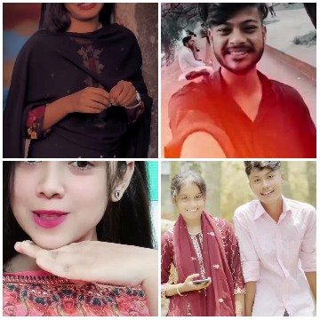 Young People Smiling in Various Poses