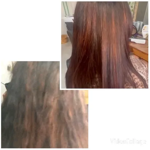 Hair Texture Transformation in Salon