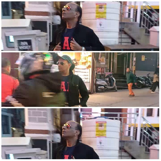 Person In Sunglasses On The Street
