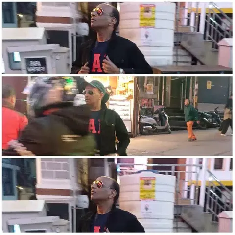 Person In Sunglasses On The Street