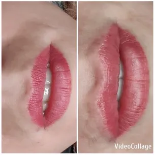 Close-Up Lipstick Comparison