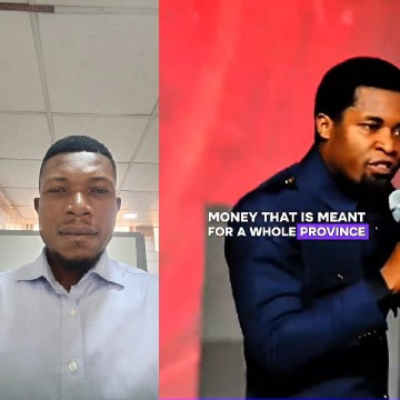 Man in Office and Speaking Person
