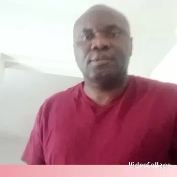 Person in Red Shirt Indoors