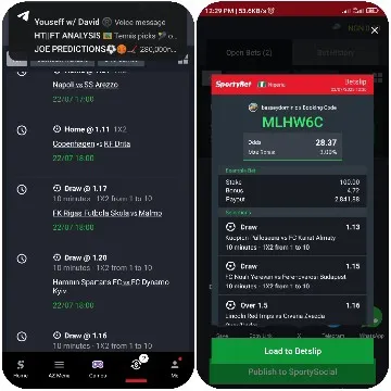 Betting Applications on Sports Matches