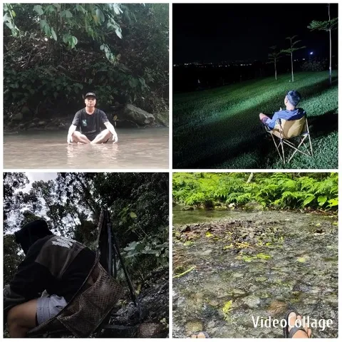 Sitting in Nature Scenes