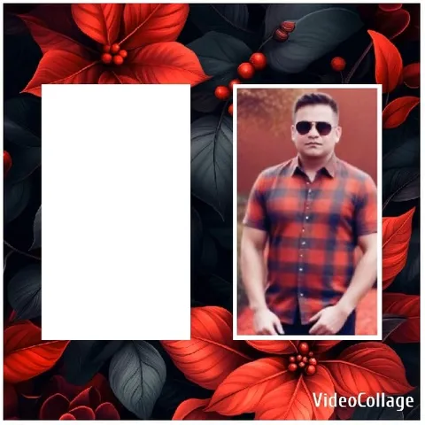 Sunglasses and Floral Background