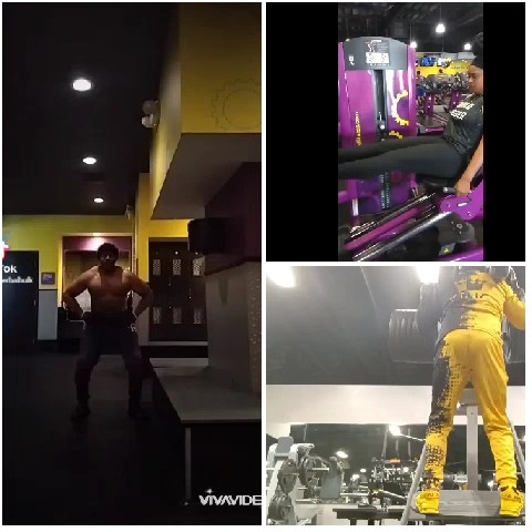 Gym Activities and Weightlifting Scenes