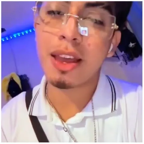 Young Person with Glasses and Clothing