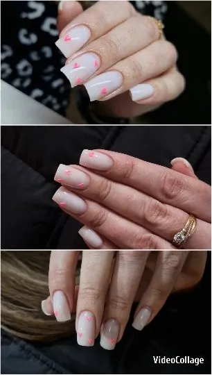 Close-Up of Manicured Nails