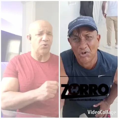 Two Men Speaking in Split Screen