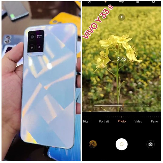 Smartphone and Flower Zoom