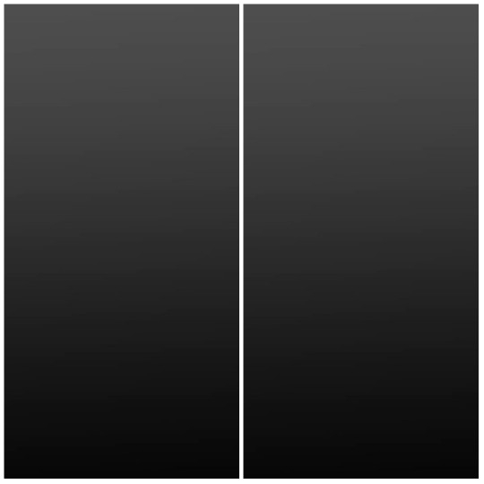 Gradient Panels with No Features