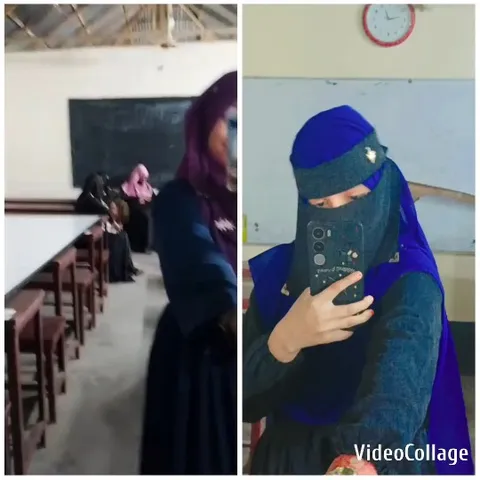 Mirror Selfie in Classroom