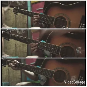 Three Guitar Players Indoors