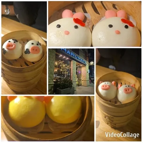 Animal-Themed Buns at Restaurant