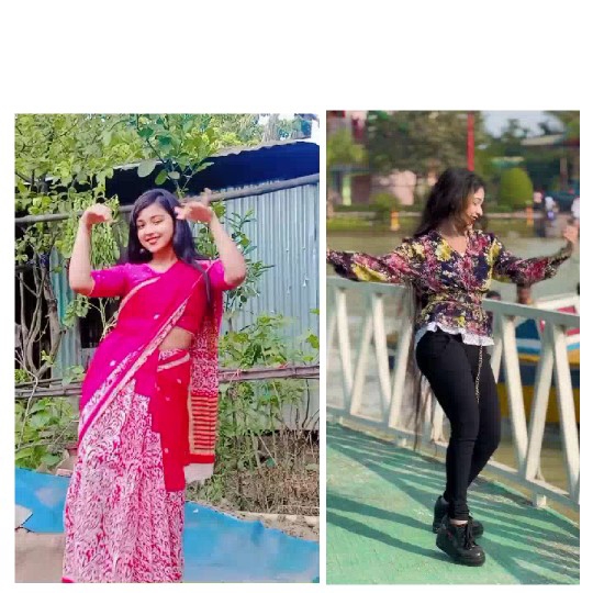 Women Posing in Nature
