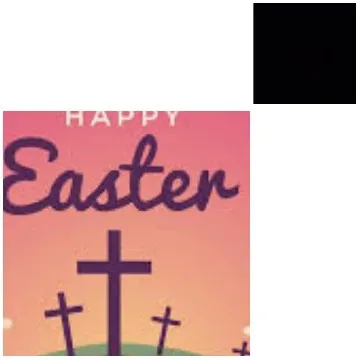 Easter Crosses on a Hillside