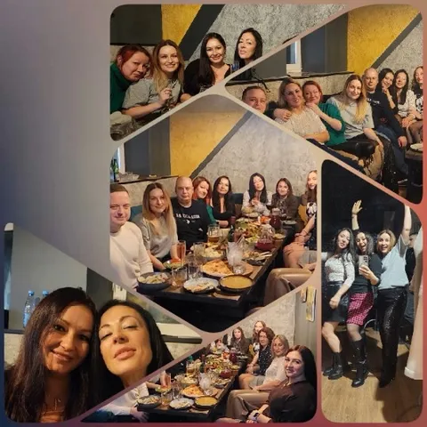 Group Enjoying Meal Together