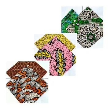 Colorful Fabrics with Various Patterns