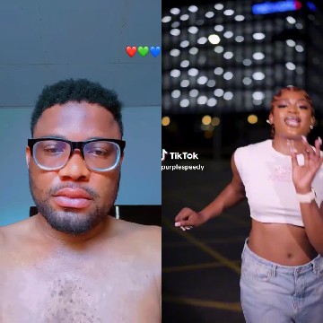 Split Screen with Two Individuals