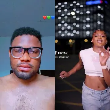 Split Screen with Two Individuals