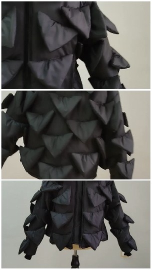 Uniquely Designed Textured Jacket