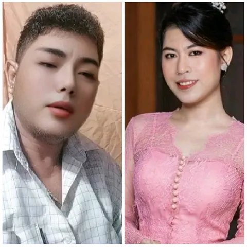 Checked Shirt and Pink Lace Outfit
