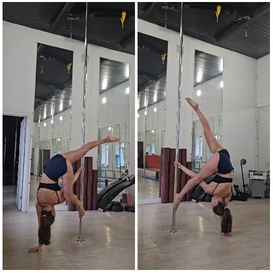 Pole Dancing Skills in Studio