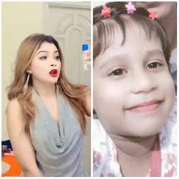 Selfie Moment With a Young Girl