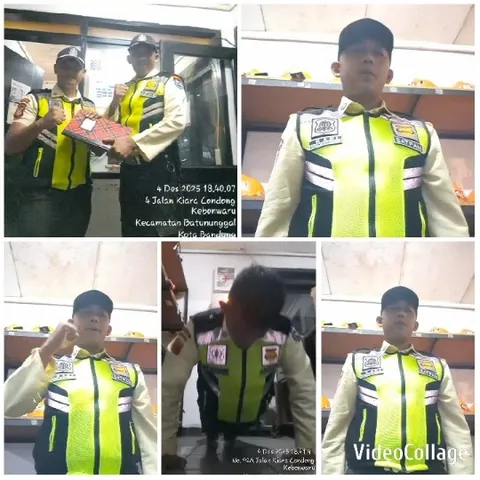 Uniformed Individuals with Documents