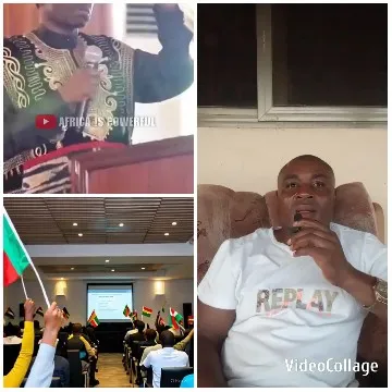 Traditional Speaker at Conference Podium