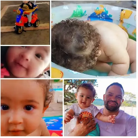 Baby and Adult Outdoor Moments